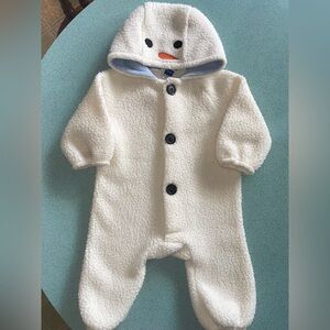Baby snowman suit
